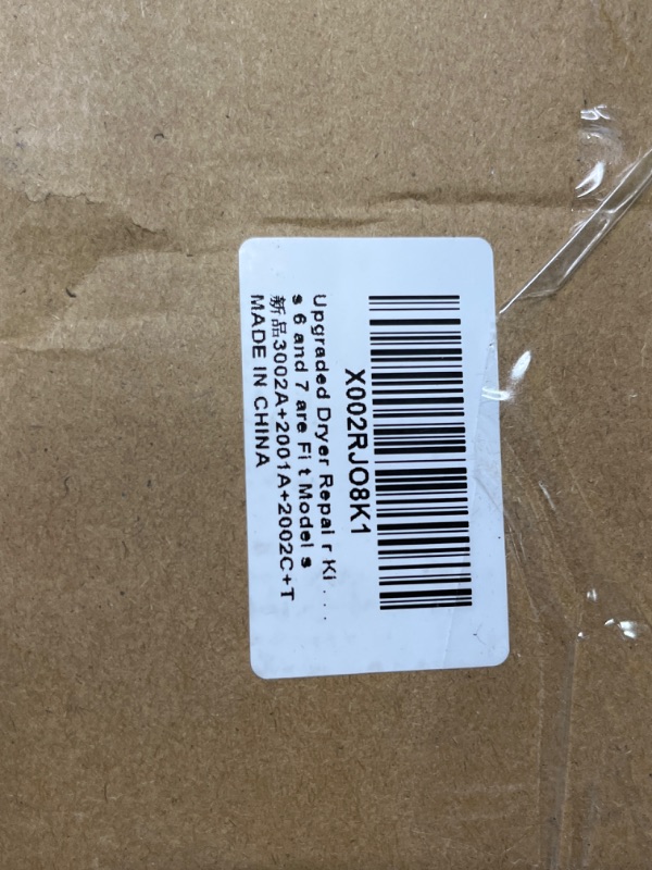 Photo 1 of 
Dryer Repair Ki s 6 and 7 are Fit Model s
