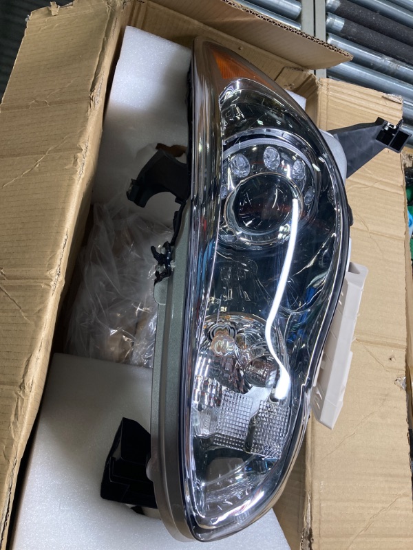 Photo 4 of *****HAS SCRATCHES***** 
LABLT Replacement for INFINITI QX60 HID/Xenon 2014-2015 Projector Headlights Headlamp Headlight Assembly Driver Side 260603JA0A