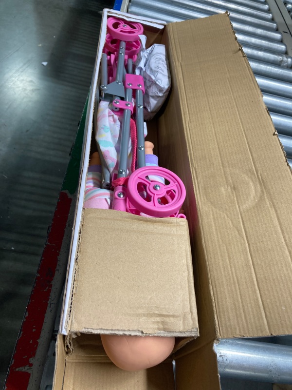 Photo 1 of 12" Baby Doll Care Gift Set with Stroller