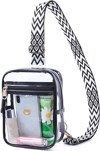 Photo 1 of COVAX Clear Sling Bag, Clear Bag Stadium Approved for Concerts, Sports Events