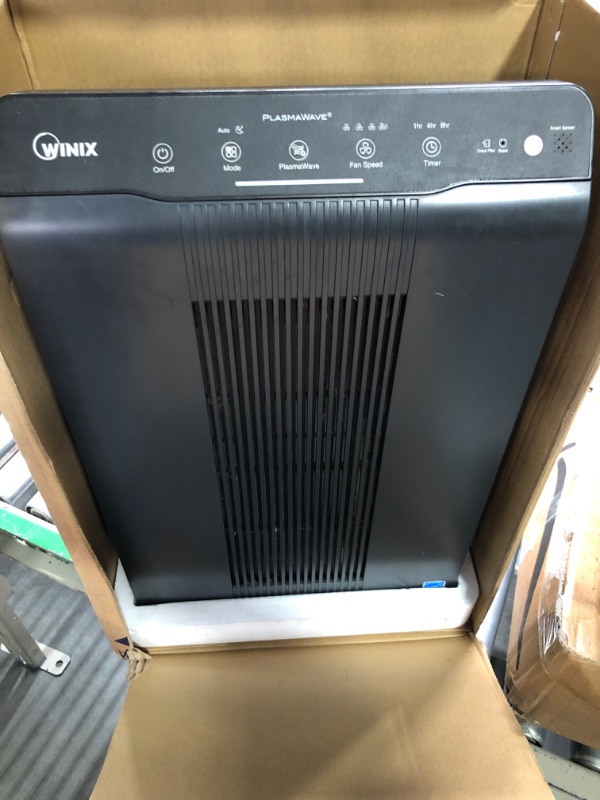 Photo 3 of ****USED*****Winix 5500-2 Air Purifier with True HEPA, PlasmaWave and Odor Reducing Washable AOC Carbon Filter Medium , Charcoal Gray