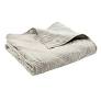 Photo 1 of Levtex Home - 100% Linen Front/100% Cotton Back - Quilted Throw - Washed Linen - Natural - Throw Size (50 x 60in.)