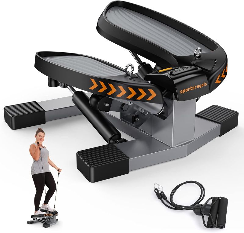 Photo 1 of **** SELLING AS PARTS*****
 Stair Stepper for Exercises-Twist Stepper with Resistance Bands and 330lbs Weight Capacity