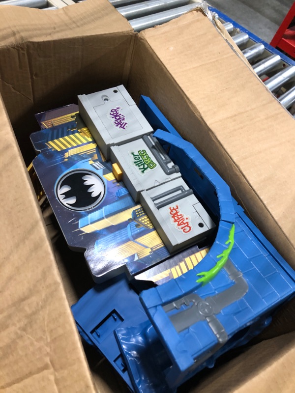 Photo 1 of DC Comics Batman 3-in-1 Batcave Playset with Exclusive 4-inch Batman Action Figure and Battle Armor, Gift Ideas for Your Holiday Toy List 2021