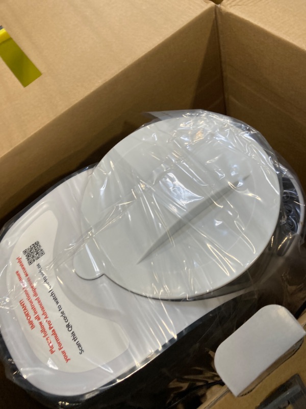 Photo 3 of Baby Brezza New and Improved Formula Pro Advanced Formula Dispenser Machine - Automatically Mix a Warm Formula Bottle Instantly - Easily Make Bottle with Automatic Powder Blending, White