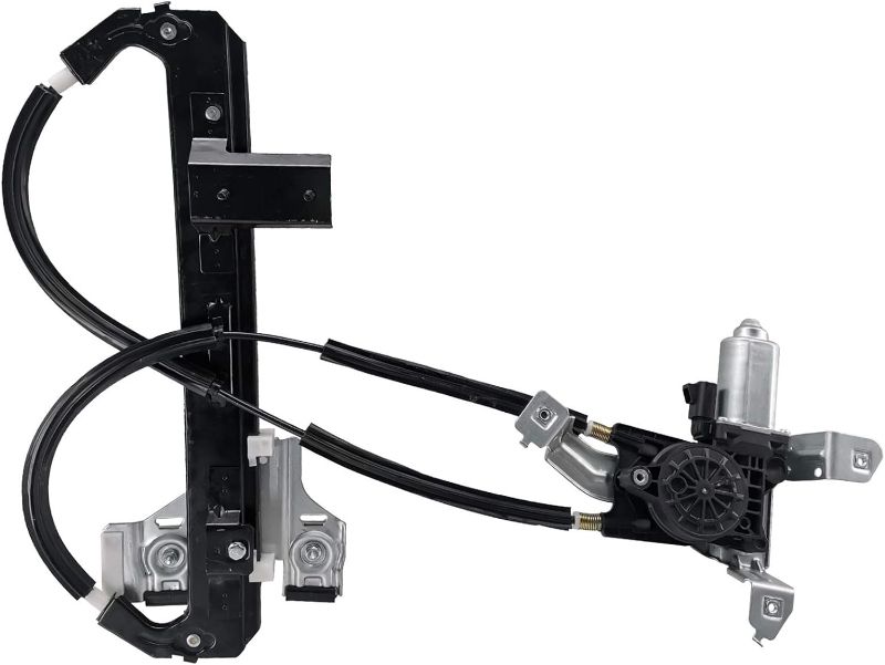 Photo 1 of 748-229 Rear Right Passenger Side Window Regulator W/Motor Assembly for 2002-2006 Cadillac Escalade 2000-2006 Chevy Tahoe GMC Yukon(Not Fit Yukon Denali XL/Yukon XL/Escalade ESV/EXT)