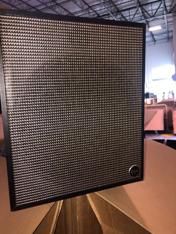 Photo 1 of Klipsch ProMedia Heritage 2.1 Multimedia Mid Century Modern Desktop Computer Speaker Monitors with 8” Subwoofer, Matte Black