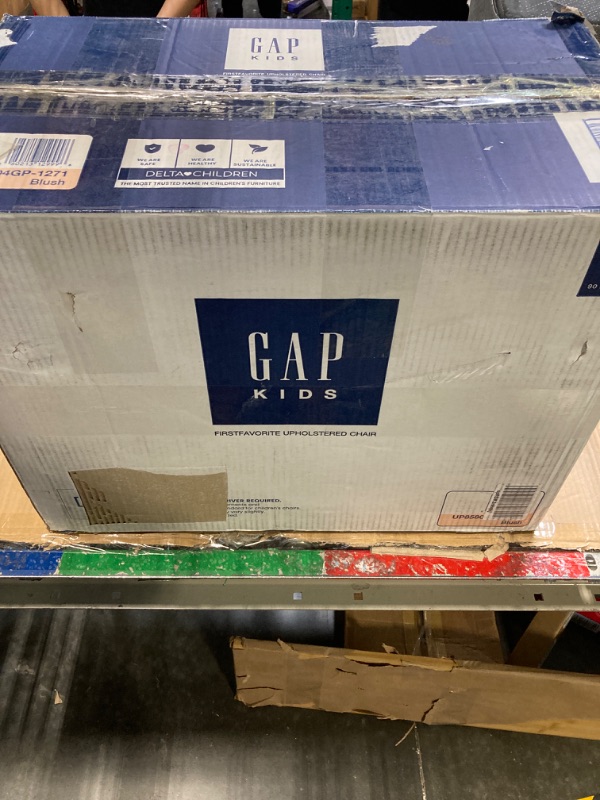 Photo 1 of GAP GapKids Upholstered Chair, Blush