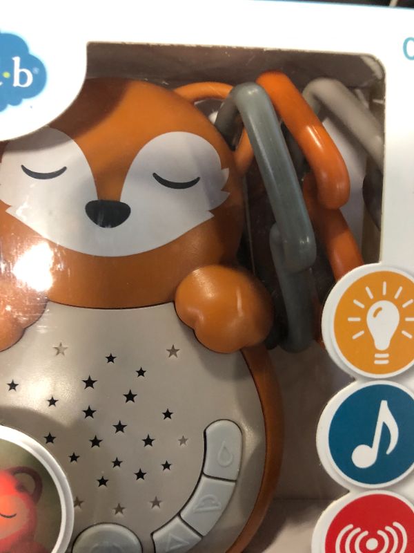 Photo 1 of Cloud b Travel Comforting Sound Machine w/Calming Light | 4 White Noise and 4 Lullabies | Re-Activating Smart Sensor | Sweet Dreamz On the Go™ - Fox Sweet Dreamz on the Go - Fox