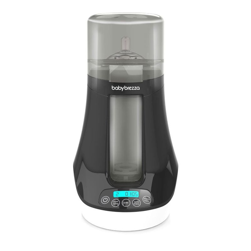 Photo 1 of Baby Brezza Electric Baby Bottle Warmer, Breastmilk Warmer + Defroster and Baby Food Warmer - Universal Fit All Baby Bottle Sizes and Types, Breastmilk Bags + Food Jars
