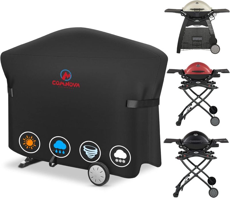 Photo 1 of ***STOCK PHOTO SIMILAR ITEM***Comnova Grill Cover for Weber Q Series Grill on Cart