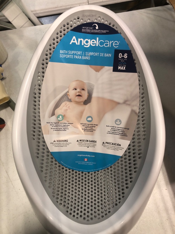 Photo 3 of Angelcare Baby Bath Support (Grey) | Ideal for Babies Less than 6 Months Old