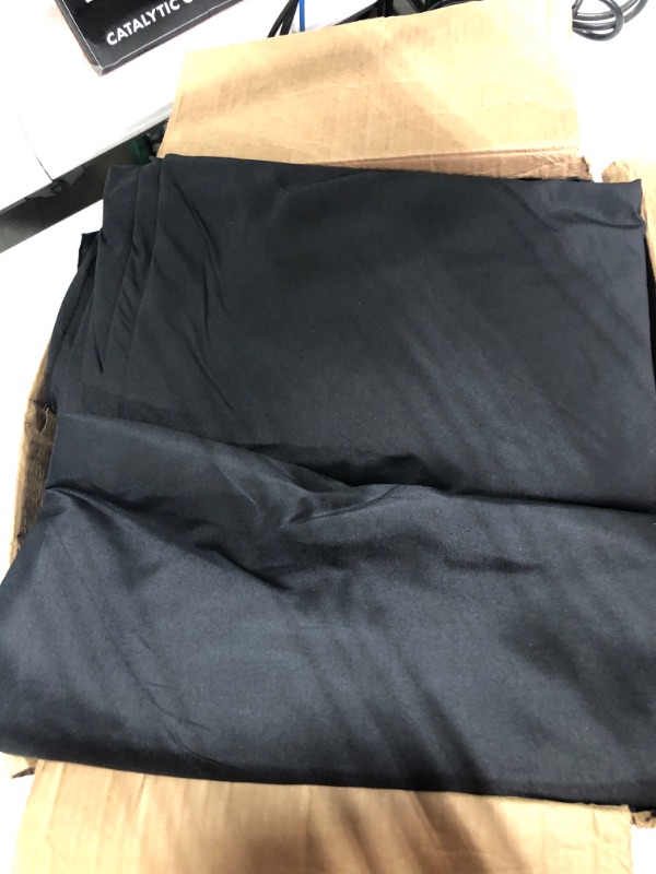 Photo 1 of 10 Pack Table Cloth Black Tablecloth