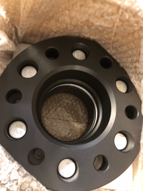 Photo 2 of KSP 6x135 to 6x135 Wheel Spacers for F150, 1.5in?38mm? Hubcentric 6 Lug Wheel Adapters for 2015-2023 F150 Expedition,Navigator with M14x1.5 Studs and 87.1mm Hub Bore, 4pcs Black 1.5" 2015-2023 F150