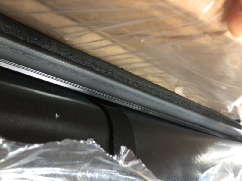 Photo 1 of Logan  Soft Tonneau Cover for 2014-2018 Silverado/Sierra,,Truck Bed Covers Compatible with 2014-2018 Chevrolet/GMC Silverado/Sierra 6.5ft