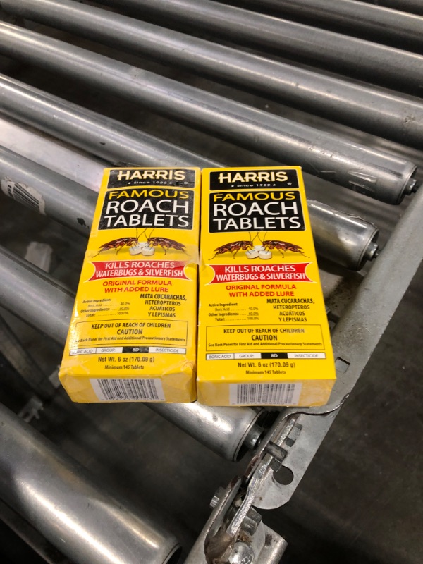 Photo 2 of  2 pack***Harris Famous Roach Tablets, 6oz 2 Ounce