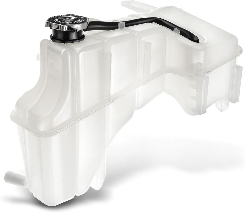 Photo 1 of A-Premium Engine Coolant Overflow Reservoir Tank Compatible with Chrysler, Dodge Models - for 300, Charge, Challenger, Magnum - [2.7L 3.5L 5.7L 6.1L, W/ Cap] - Replaces for # 4596466AG, 55116897AA