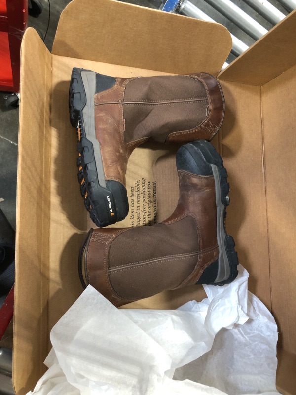 Photo 4 of Carhartt Men's Carhartt Men's Ground Force 10-inch Waterproof Composite Toe Cme1355 Wellington
