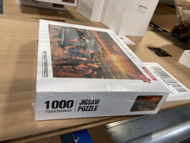 Photo 1 of 1000 Piece Puzzle,Jigsaw Puzzles 1000 Pieces 1000 Piece Adult Children Puzzles Suitable for Adults Children (F0002, 1000 PCS) 1000 PCS F0002