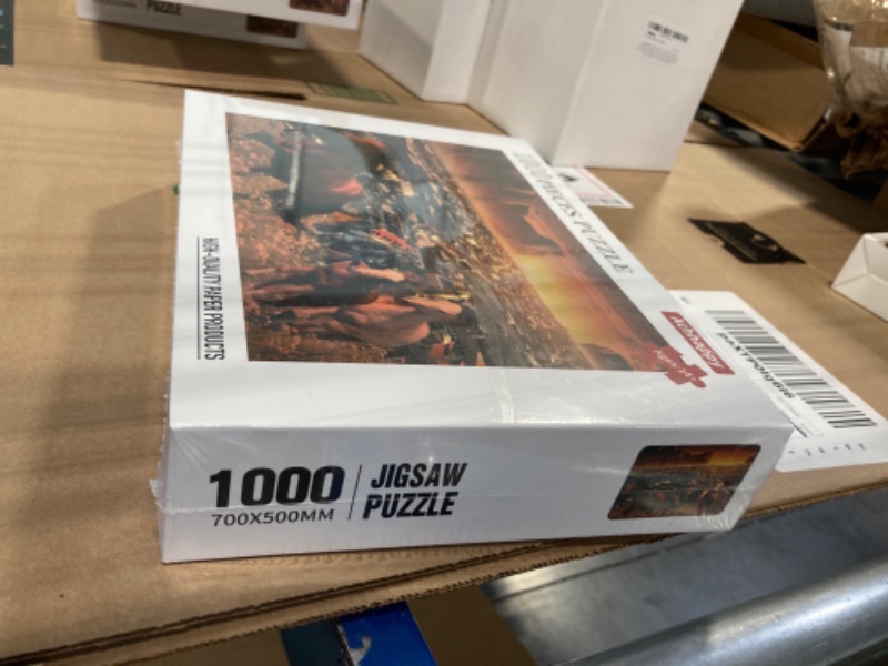 Photo 1 of 1000 Piece Puzzle,Jigsaw Puzzles 1000 Pieces 1000 Piece Adult Children Puzzles Suitable for Adults Children (F0002, 1000 PCS) 1000 PCS F0002