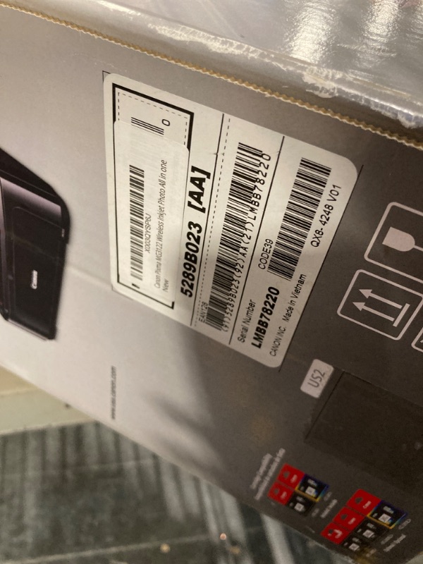 Photo 1 of Canon Pixma MG3122 Wireless Inkjet Photo All in one