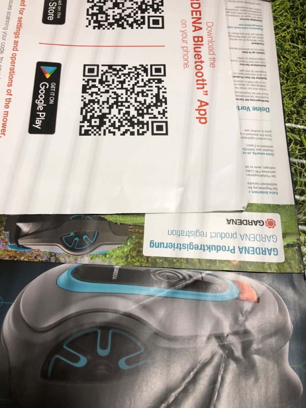 Photo 5 of **PARTS ONLY** GARDENA 15108-41 SILENO Life - Automatic Robotic Lawn Mower, with Bluetooth app and Boundary Wire, The quietest in its Class, for lawns up to 16,200 Sq Ft, Made in Europe, Grey 16,200 Sq. Ft. Life