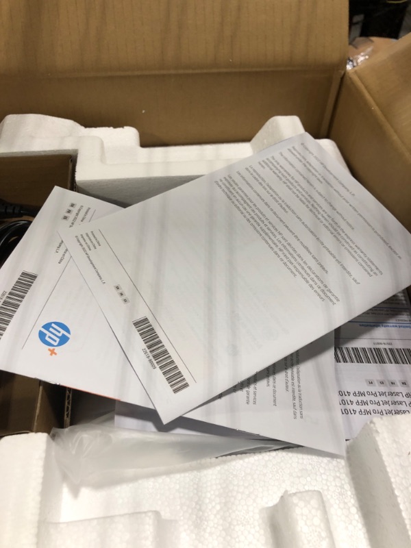 Photo 1 of HP LaserJet Pro MFP 4101fdwe Wireless Black & White Monochrome Printer with HP+ Smart Office Features and Fax