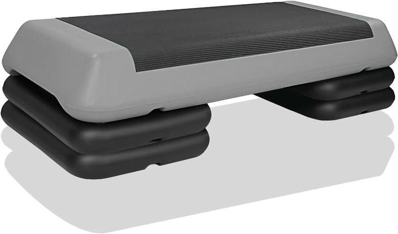 Photo 1 of ***not exact***
HooKung Adjustable Aerobic Stepper Workout Step with 4 Risers Fitness & Exercise Platform Trainer
