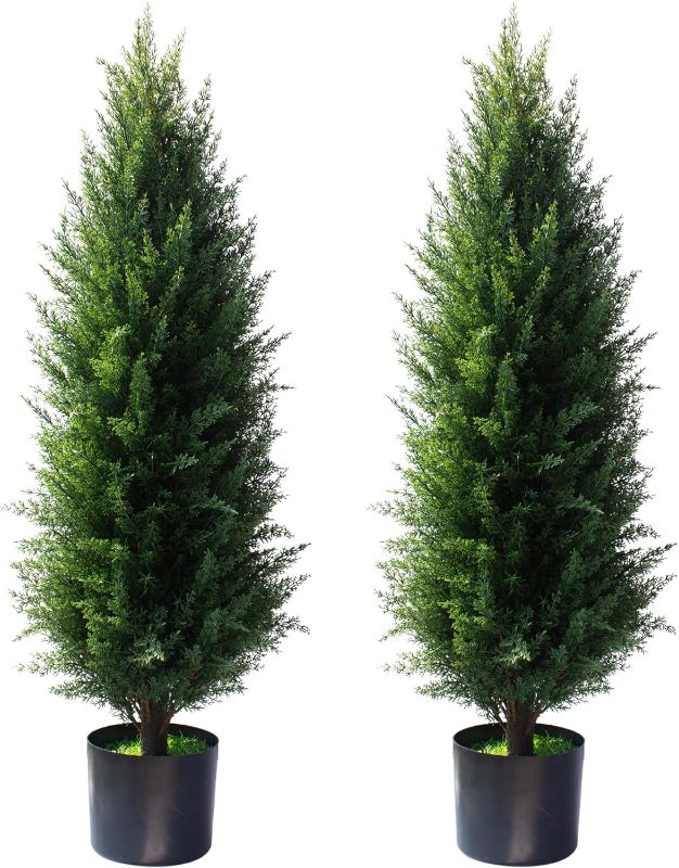 Photo 1 of ***only one***
Kissilk Artificial Cedar Pine Tree Faux Plants Potted UV Resistant Bushes Plants for Indoor Outdoor Garden,3 Feet-2 Pack