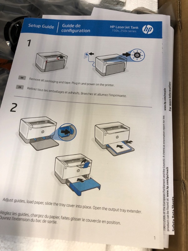 Photo 4 of HP Laserjet-Tank 2504dw Wireless Black & White Monochrome Printer Prefilled with Up to 2 Years of Original HP-Toner (2R7F4A) New version