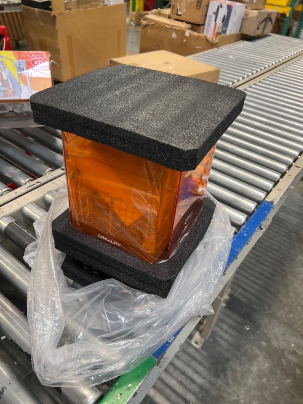 Photo 1 of Creality Wash and Cure Station UW-01 2 in 1 Machine for Creality Resin 3D Printer UV Curing Rotary Box Bucket for LCD/DLP/SLA Washing Size 7.48x6.06x7.87 inches