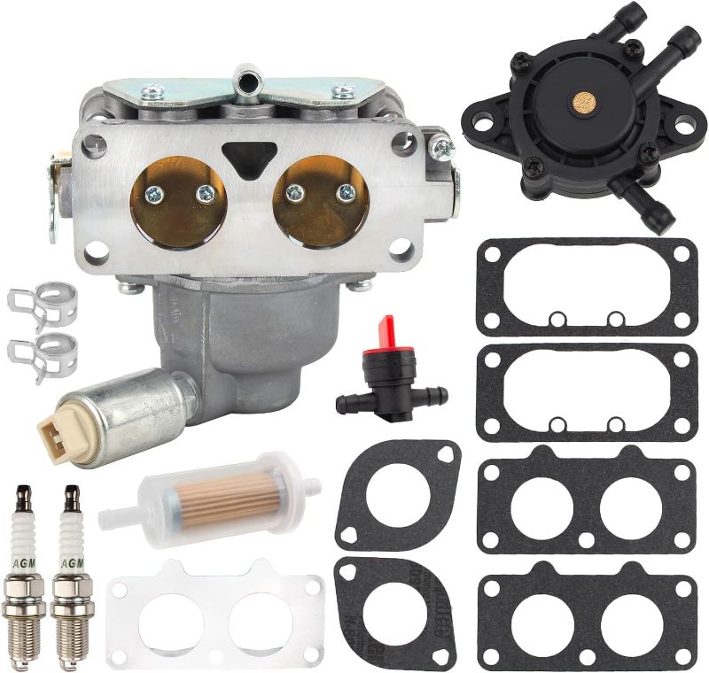 Photo 1 of Carburetor w/Gasket for B&S 796227 796258 796997 Lawn Tractor V-Twin 407777 40N877 40R877 445677 445877 44L777 44M777 44P777 44R677 Engine Carb Fuel Pump Filter Valve Spark Plug
