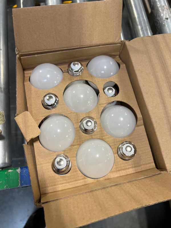 Photo 3 of 12-Pack A19 LED Light Bulbs, 100W Equivalent Bulbs, 13W 5000K Daylight White LED Bulbs with Standard E26 Medium Base, Super Bright 1500 Lumens, CRI85+, No Flicker Non-Dimmable Bulbs for Lamp
