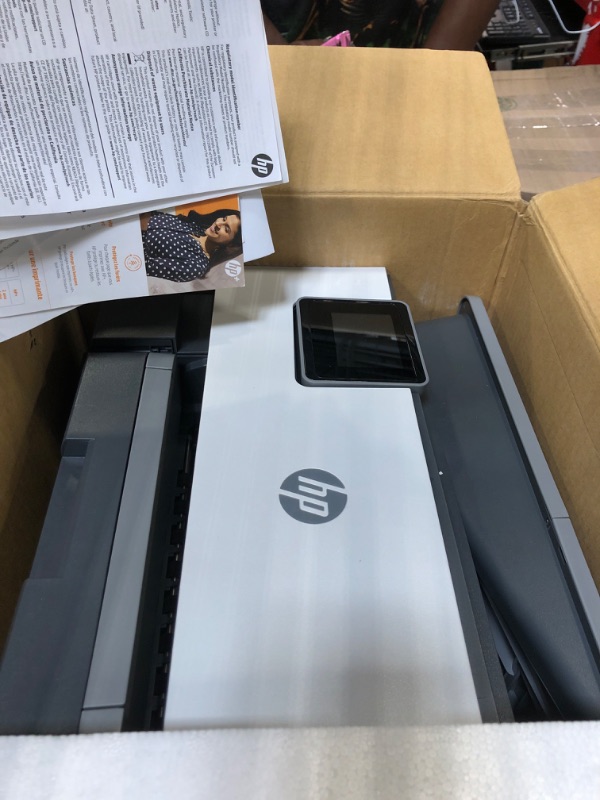 Photo 1 of **PARTS ONLY** HP OfficeJet Pro 9015e Wireless Color All-in-One Printer with bonus 6 months Instant ink with HP+ (1G5L3A),Gray