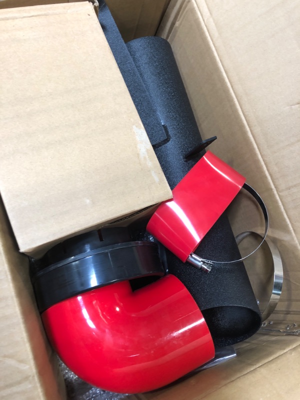 Photo 1 of 4” Cold Air Intake Kit : Intake Pipe + Heat Shield for 2002-2006 Cadillac Escalade, 1999-2006 GMC/Chevy V8 4.8L/5.3L/6.0L Silverado 1500/2500/3500