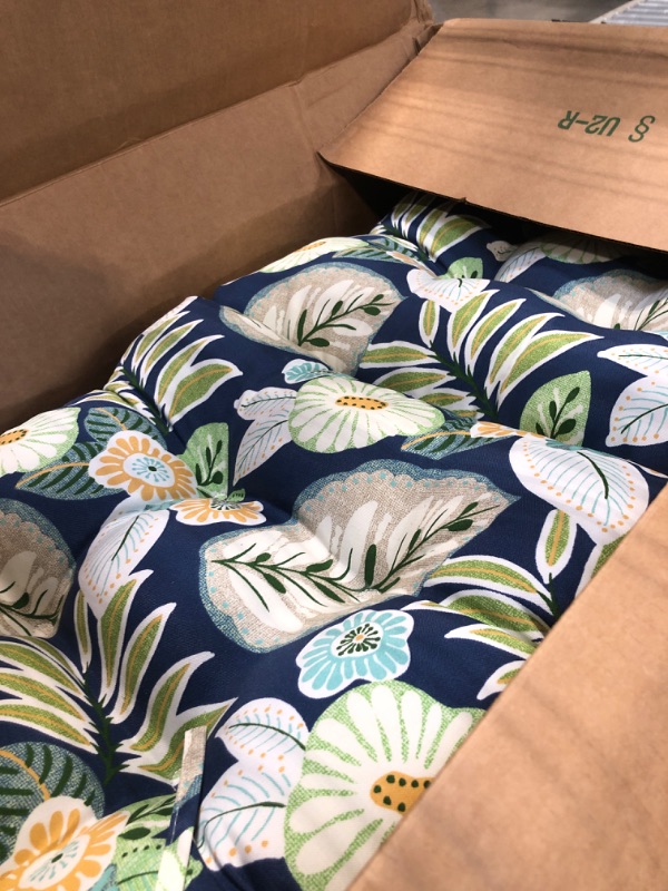 Photo 1 of ***DIFFERENT COLOR, SEE PICS***
Greendale Home Fashions Outdoor High Back Chair Cushion, Set of 2, Aloha Crimson 2 Count Aloha Crimson Set of 2