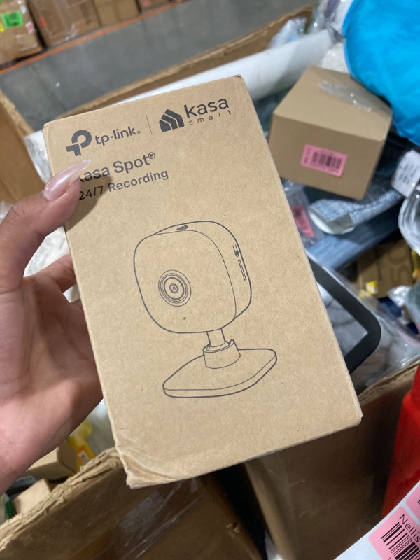 Photo 2 of Kasa Smart Security Camera for Baby monitor, 1080p HD Indoor Camera for Home Security with Motion Detection, Two-Way Audio, Night Vision, Cloud & SD Card Storage, Works with Alexa & Google Home (EC60)