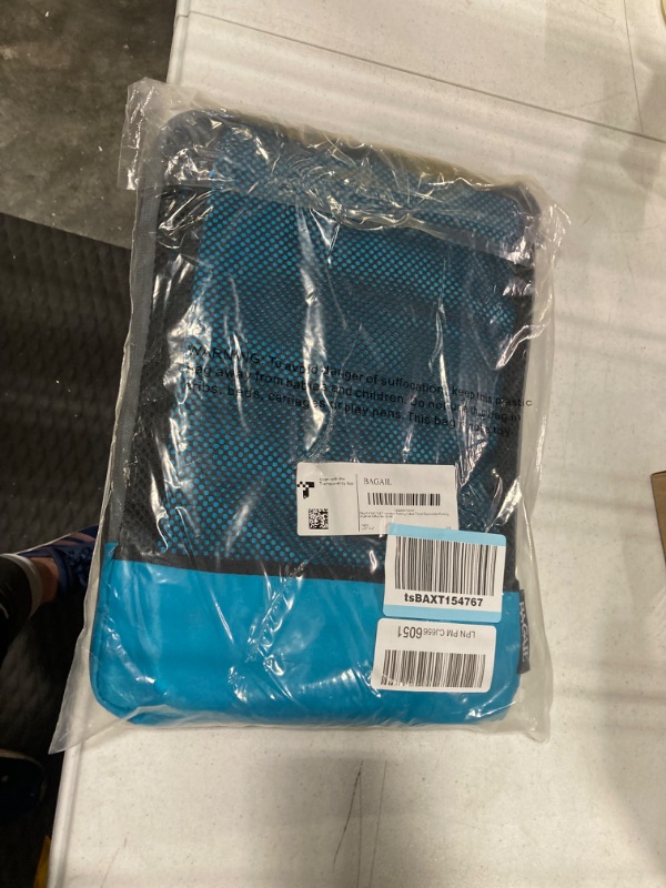 Photo 1 of BAGAIL 4 Set/5 Set/6 Set Compression Packing Cubes Travel Accessories Expandable Packing Organizers Blue 6set