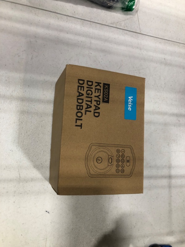 Photo 1 of Veise Fingerprint Door Lock, Keyless Entry Door Lock, Electronic Keypad Deadbolt with Keys, Biometric Smart Locks for Front Door, Auto Lock, Anti-Peeking Password, Easy Installation, Oil Rubbed Bronze Oil Rubbed Bronze Traditional