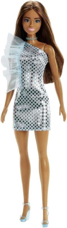 Photo 1 of Barbie in A Blue Polka Dot Dress