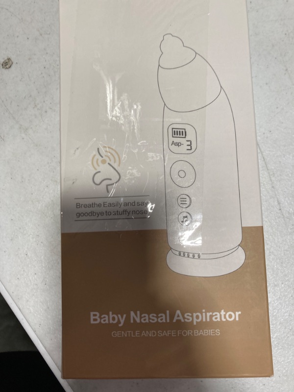 Photo 3 of Electric Nasal Aspirator Rechargeable with 3 Silicone Tips,Booger Extractor for Baby with 3 Adjustable Levels Suction, Nose Cleaner for Toddlers ,Nose Sucker for Newborn Infant Kids Adults