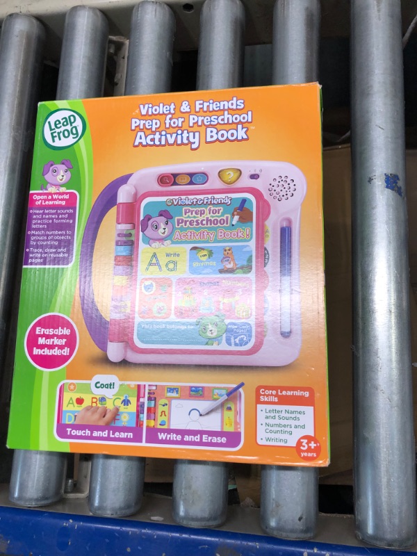 Photo 1 of LeapFrog Violet and Friends Prep for Preschool Activity Book, Pink