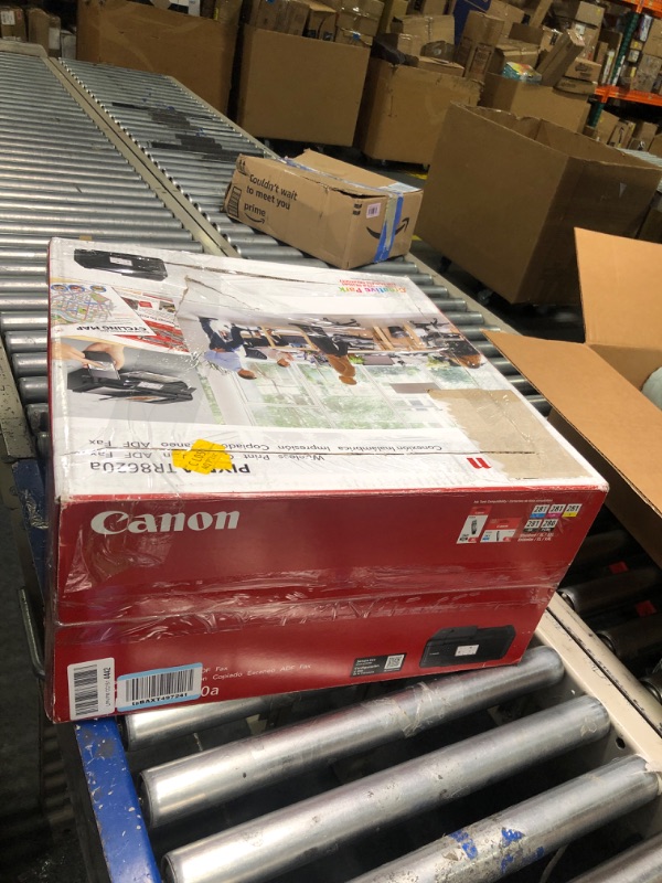 Photo 2 of **FOR PARTS**Canon TR8620a All-in-One Printer Home Office | Copier |Scanner| Fax |Auto Document Feeder | Photo and Document | Airprint (R) and Android, Black