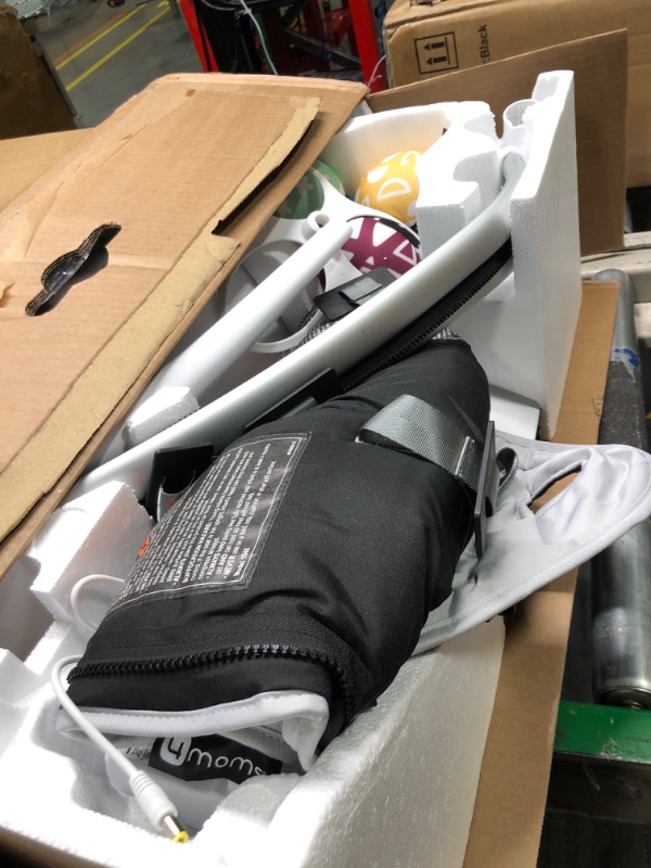 Photo 1 of 4moms MamaRoo Multi-Motion Baby Swing, Bluetooth Baby Swing with 5 Unique Motions, Grey