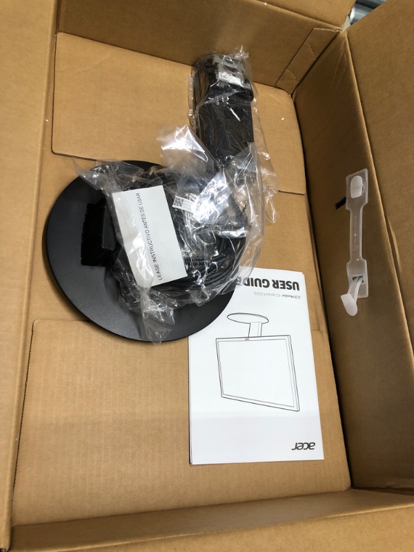 Photo 1 of Acer K202Q bi 19.5-inch Professional HD+ (1600 x 900) Monitor, 75Hz Refresh Rate, VESA Mountable, VisionCare Technologies, BlueLight Filter & Flickerless Technology (HDMI Port & VGA Port),Black 19.5-inch HD+, 75Hz
