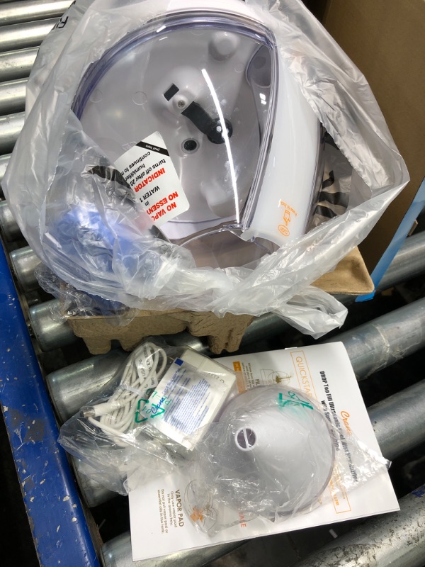 Photo 1 of Crane Drop Humidifier, 1 Gallon, Clear & White