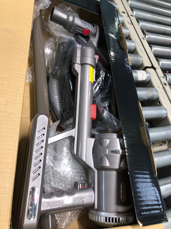 Photo 2 of ****MISSING PIECES//SOLD AS PARTS**** 
Cordless Vacuum Cleaner - 9 in 1 Cordless Vacuum with 30000pa Powerful Suction & 600W Brushless Motor for Pet Hair Carpet and Floor.