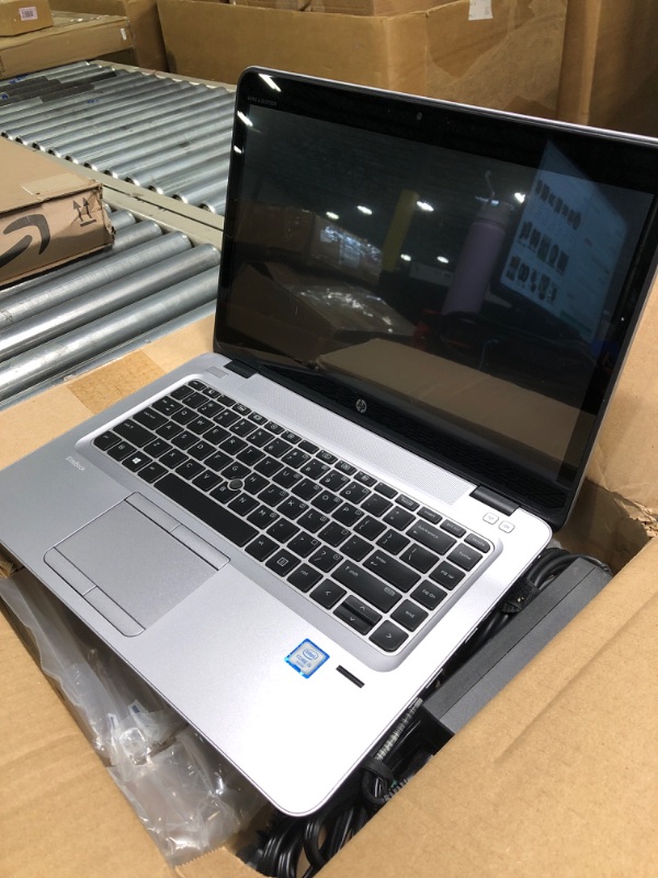 Photo 3 of HP EliteBook 840 G3 Business Laptop, 14-inch Anti-Glare FHD (1920x1080) Touch Screen, Intel Core i5-6200U, 16GB DDR4, 240GB SSD, Webcam, Fingerprint Reader, Windows 10 Pro (Renewed)****USED***SOME OF THE KEYS ARE NOT WORKING PROPERLY***