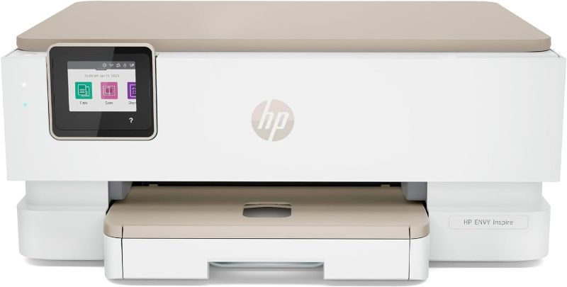 Photo 1 of HP ENVY Inspire 7255e Wireless Color Thermal Inkjet Printer, Print, scan, copy, Easy setup,Mobile printing, Best-for-home, Instant Ink with HP+ (3 months included)