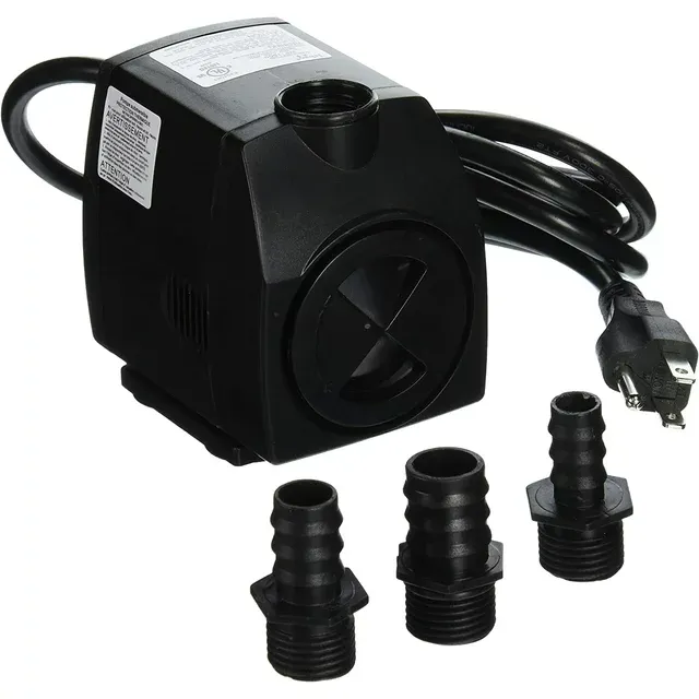 Photo 1 of  WP-1500 Submersible Water Pump, Black

** Missing two valves **